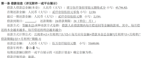 玖富万卡高利贷严重超过国家规定的年利率24%的标准