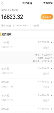 51人品贷收取高额服务费借款协议与还款金额不符